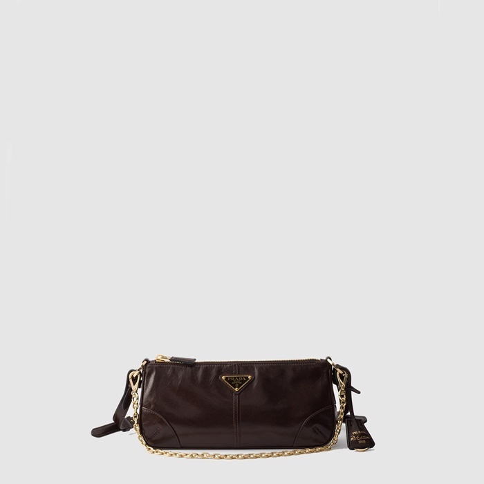 プラダレディースリイシディション2002ミディアムレザーショルダーバッグ1C221-2002b9644