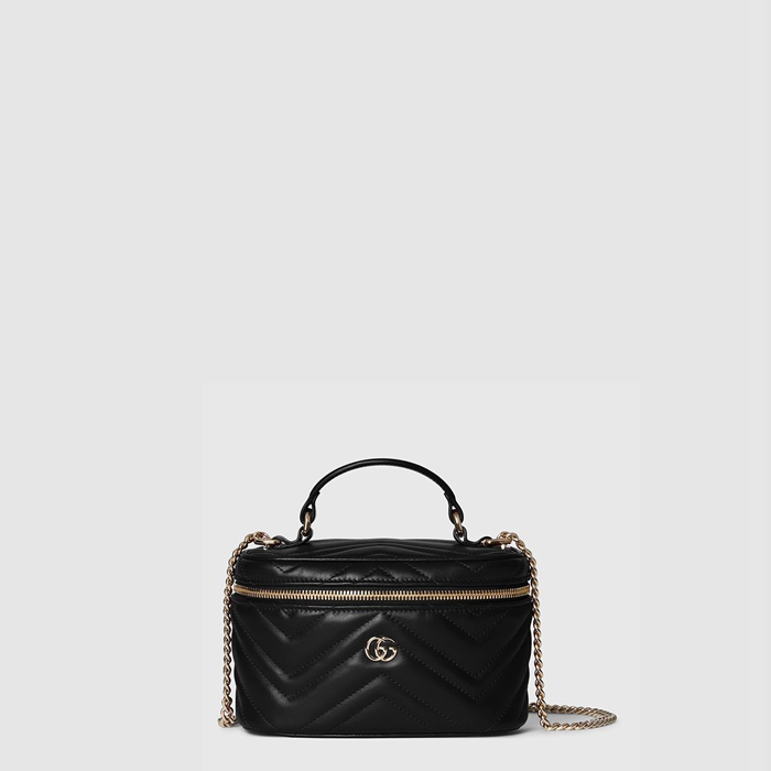 グッチレディースマーモントミニヴァニティバッグb9753