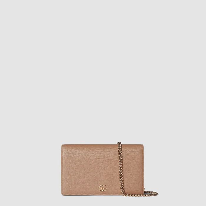 グッチレディースチェーンチェーン二つ折り財布b9874