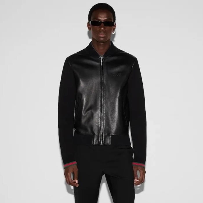 グッチメンズレザージャケットc8242