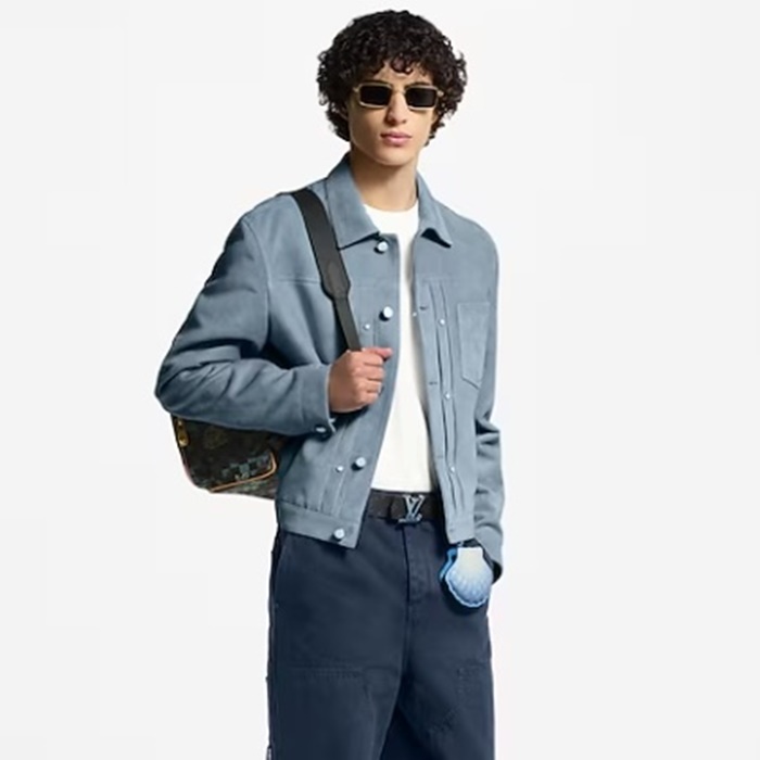 ルイヴィトンメンズレザージャケットc8244