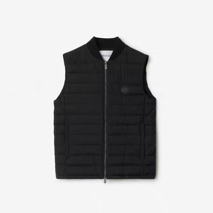バーバリーメンズダウンベストc8287