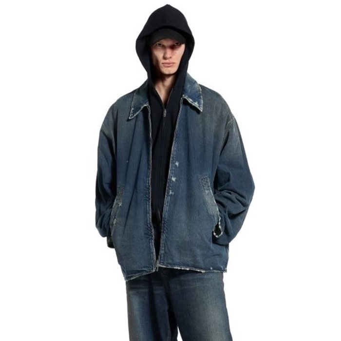 バレンシアガメンズデニムジャケットc8297
