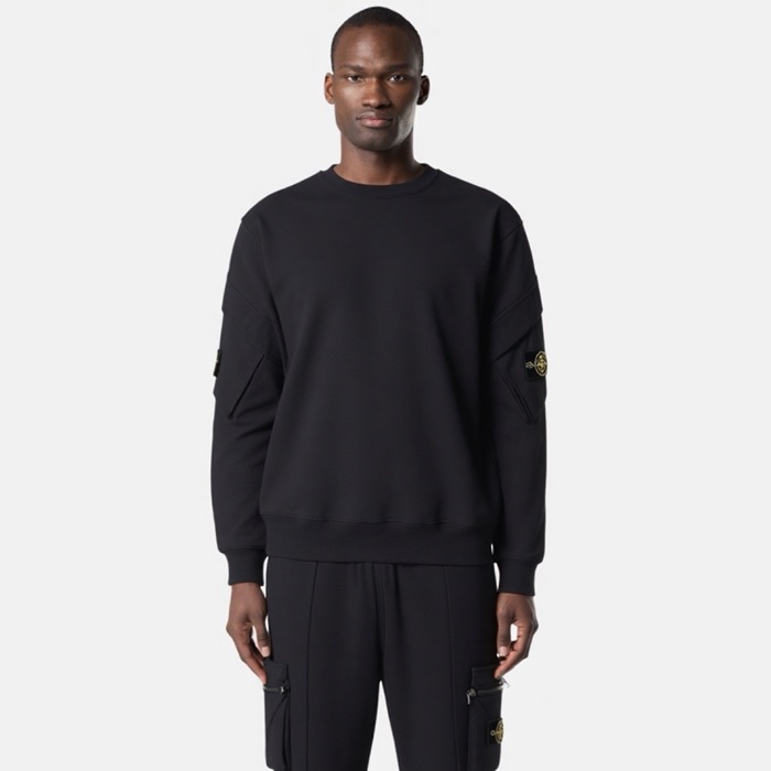 ストーンアイランドメンズラウンドスウェットシャツc8367