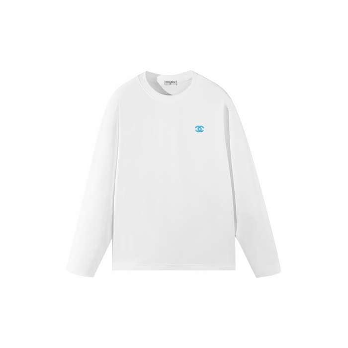 シャネルメンズラウンド長袖Tシャツc8378