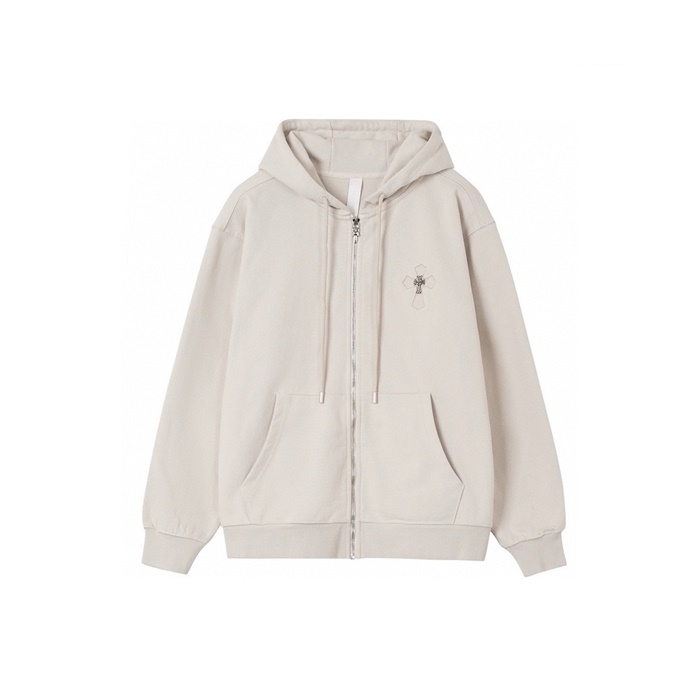 クロムハーツメンズジップアップフーディc8381