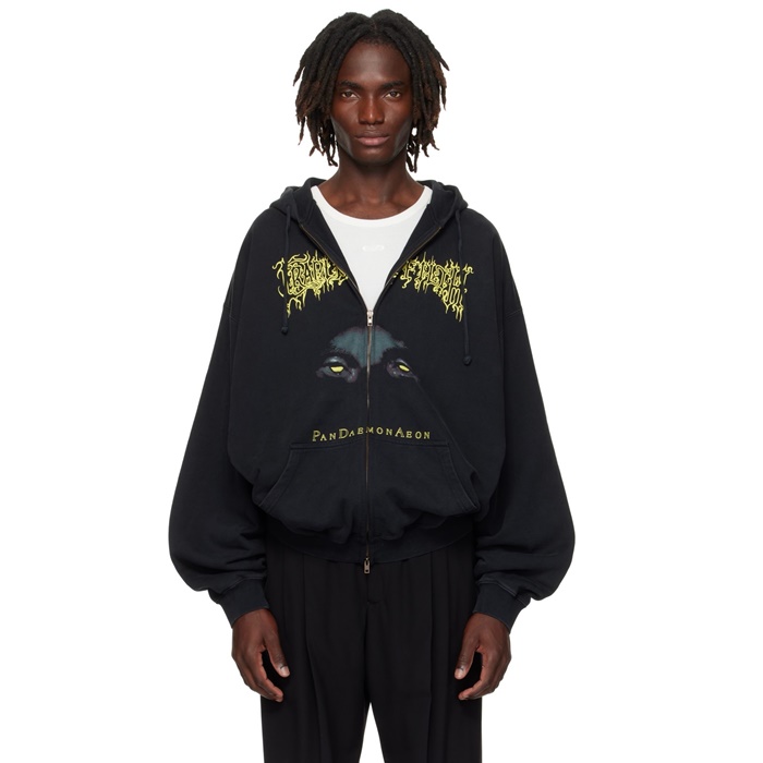 ヴェトモンユニセックスジップアップフーディ-c8430