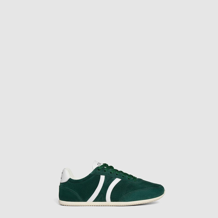 セリーヌレディーストリオンフジョガーローレースアップスニーカー-s8204