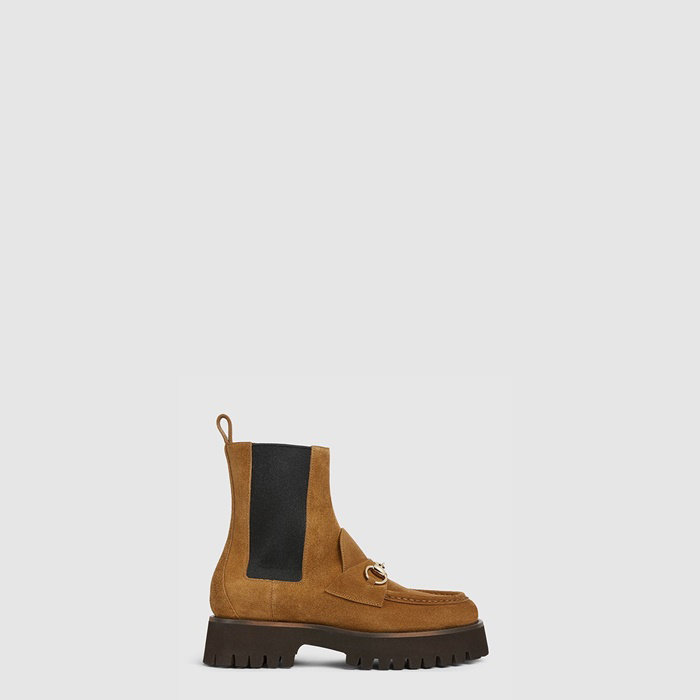 グッチレディースホースビットアンケルブーツs8209