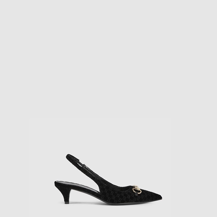 グッチレディースホースビットスリングバッグパンプスs8215