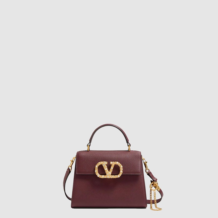 ヴァレンティノレディースガラヴァーニV-スリングジュエルスモールハンドバッグ-b9924