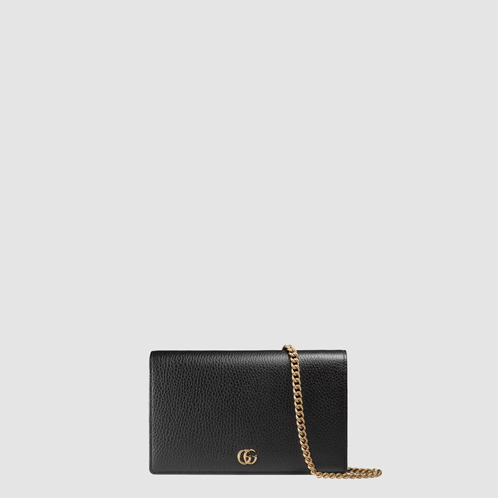 グッチレディースチェーンチェーン二つ折り財布b10068