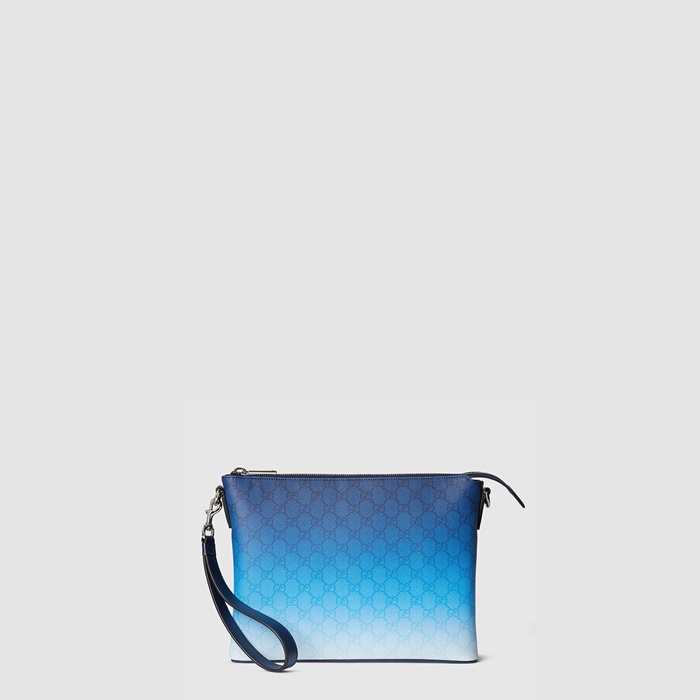 グッチメンズクロマミディアムパウチb10296