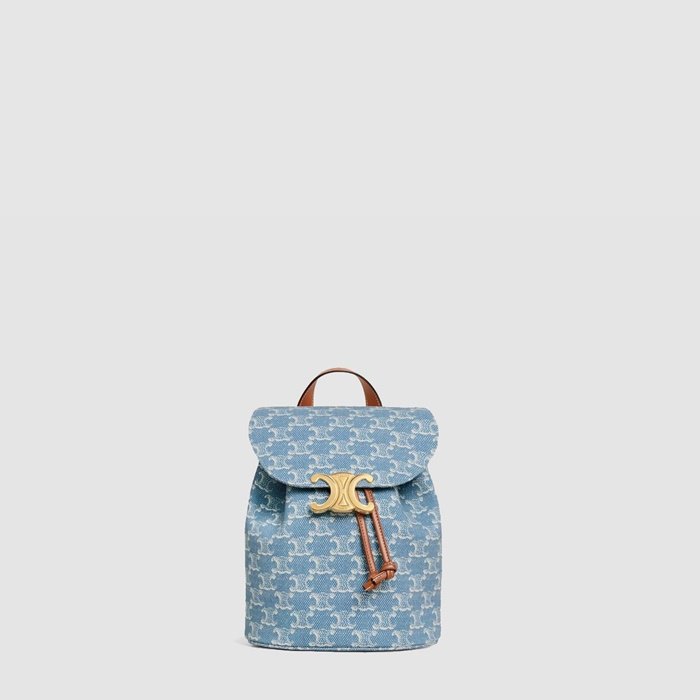 セリーヌレディースボニーバックパックトリオンフオールオーバーテキスタイルb10419