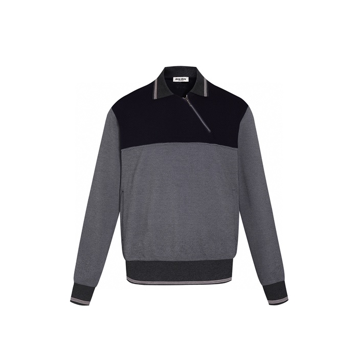 ミュウミュウメンズポロ長袖Tシャツc8462