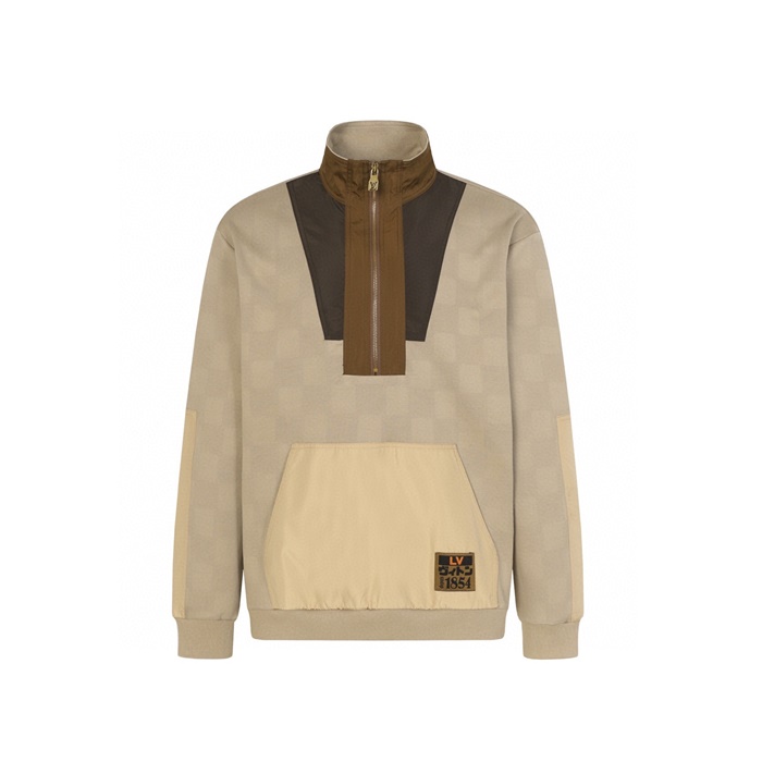 ルイヴィトンメンズジップアップスウェットシャツ-c8468