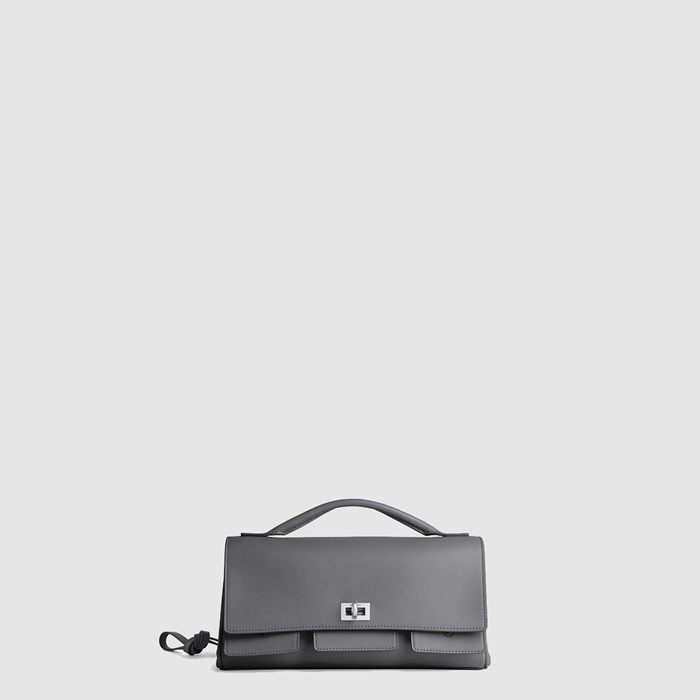 バレンシアガレディースベルエアスモールクラッチバッグオンストラップb10729