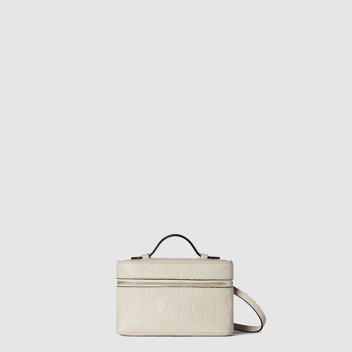 グッチレディースエンブレムスーパーミニバッグb10818