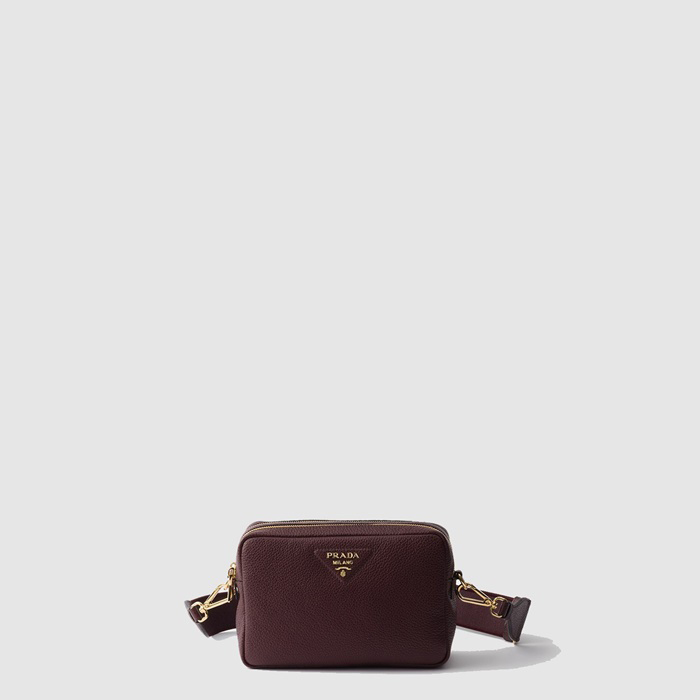 プラダレディーススモールレザーショルダーバッグ1H082b11063