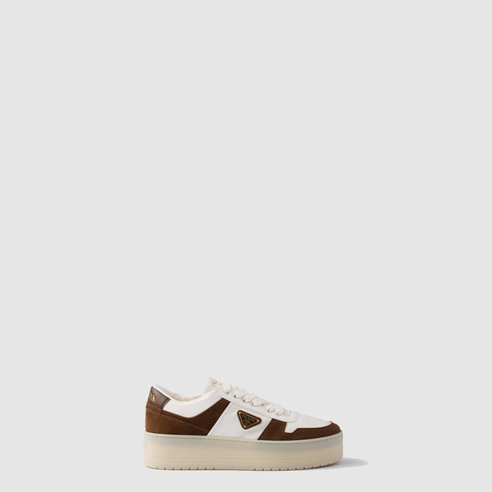 プラダレディースダウンタウンボールドスニーカーs8405