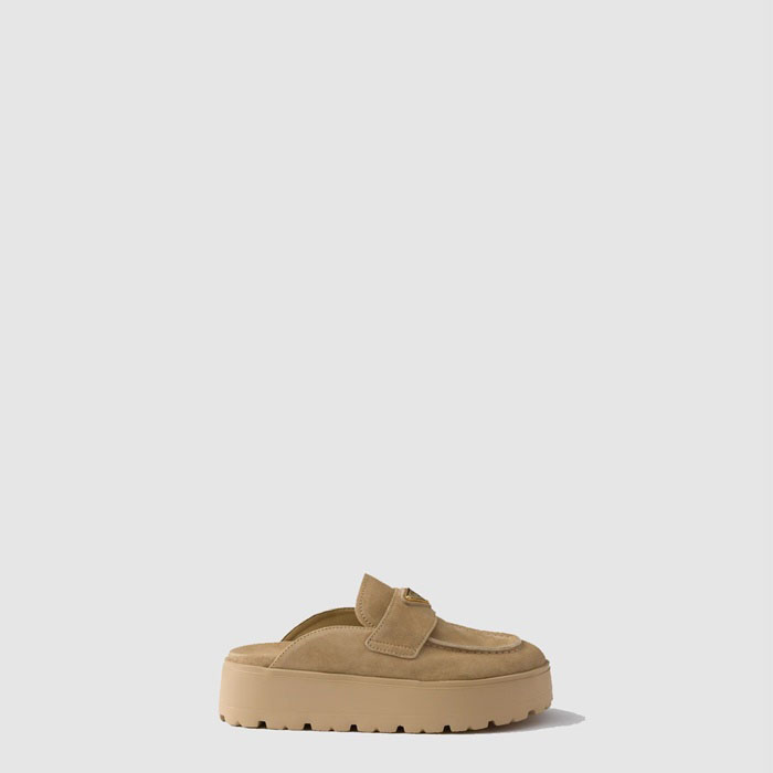 プラダレディースレザーミュールs8488