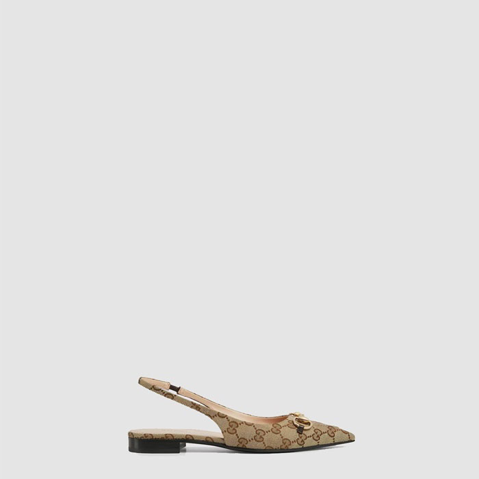 グッチレディースホースビットフラットシューズs8491