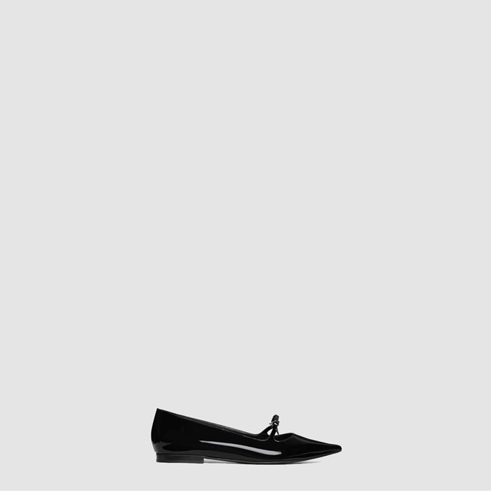 セリーヌレディースポインティトゥバレリーナs8493