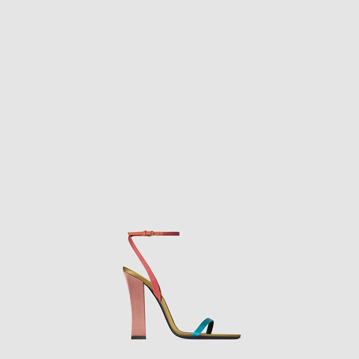 サンローランレディースサテンドミニクサンダルs8499