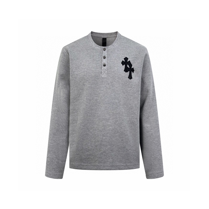 クロムハーツメンズラウンド長袖Tシャツc8515