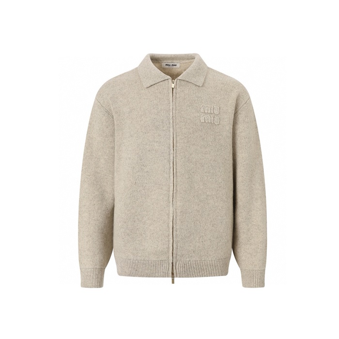 ミュウミュウメンズニットジャケットc8539