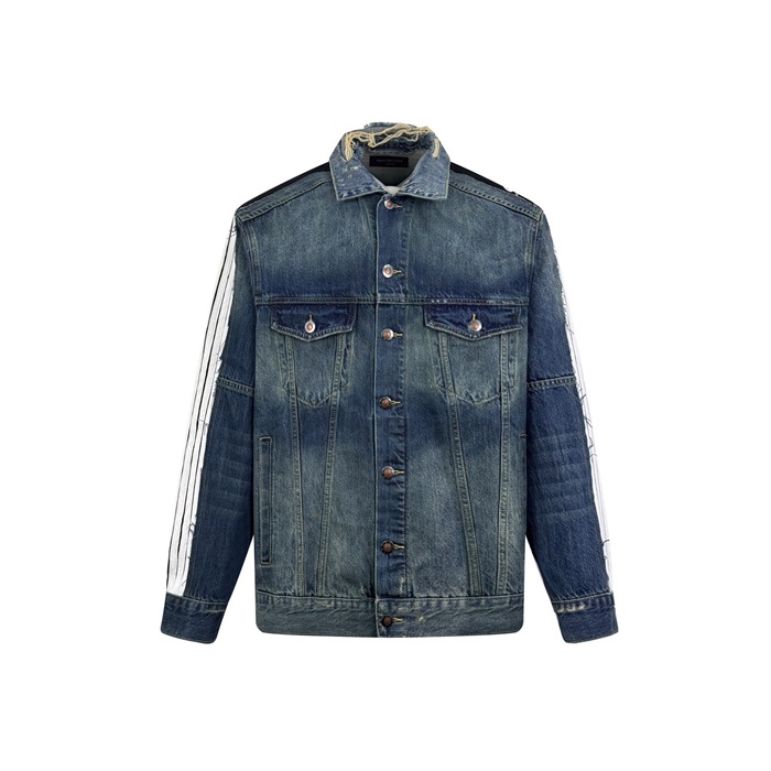 バレンシアガメンズデニムジャケットc8546
