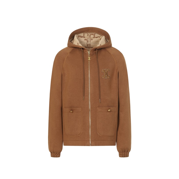 セリーヌレディース両面フードジャケットc8560