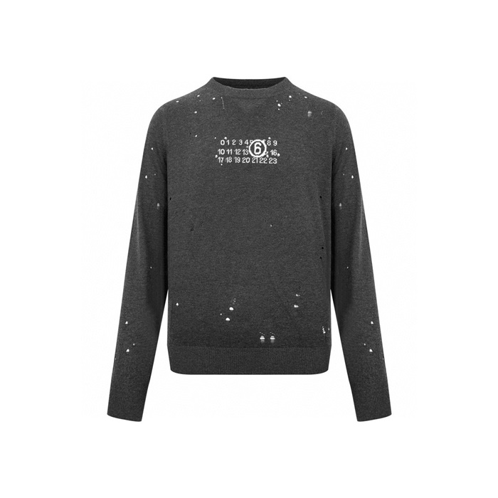 メゾンマルジェラメンズラウンドニットc8593