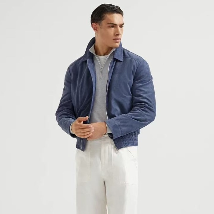 ブルネロクチネリメンズポロジャケットc8633