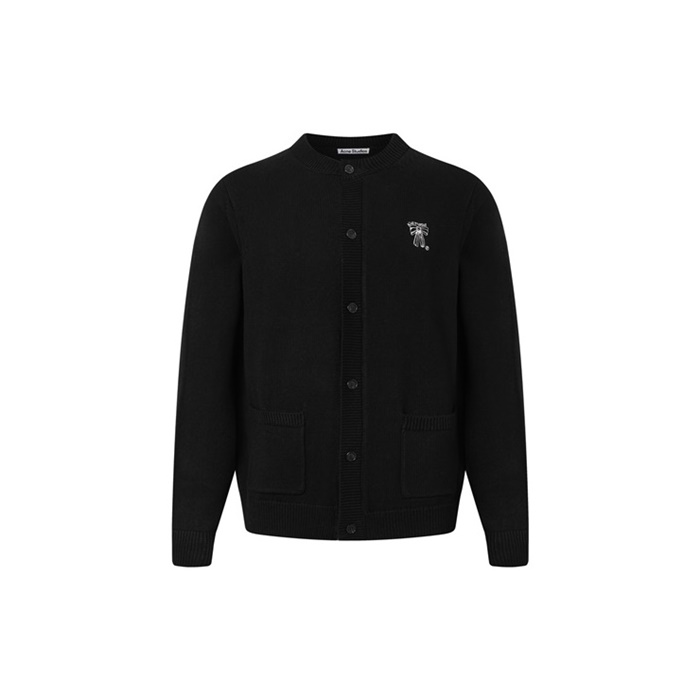 アクネストゥディオズユニセックスクルーネックカーディガンe8638