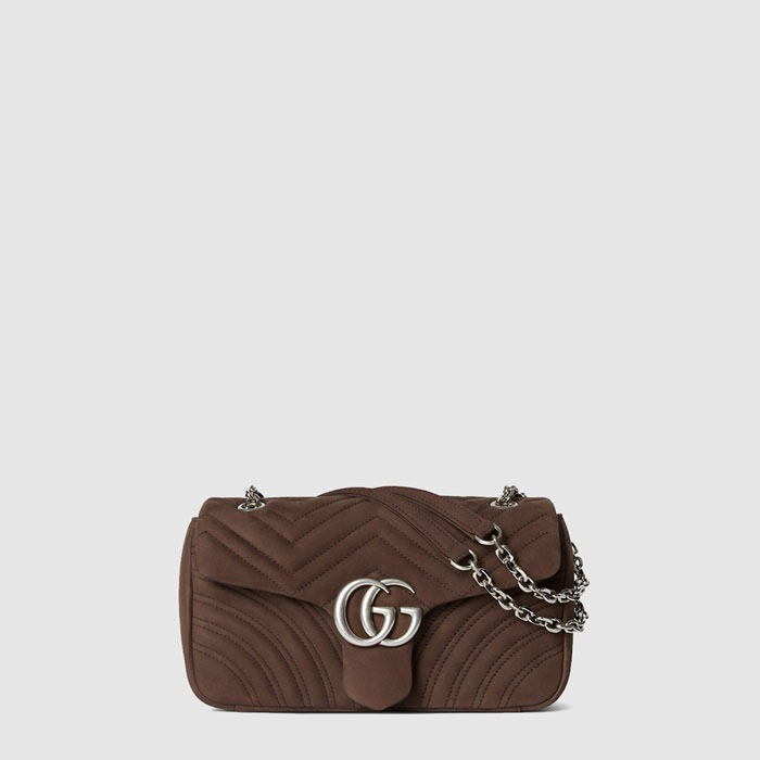 グッチレディースマーモントミディアムショルダーバッグb11186