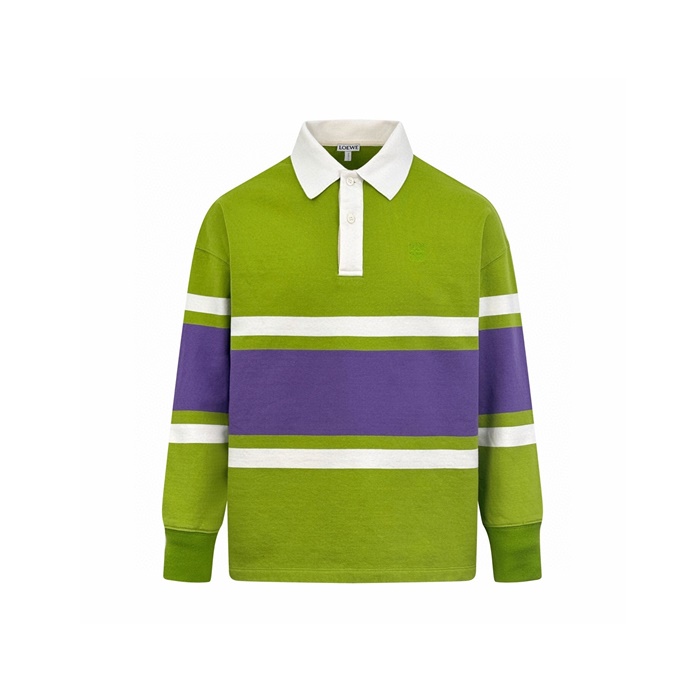 ロエベメンズポロ長袖Tシャツc8678