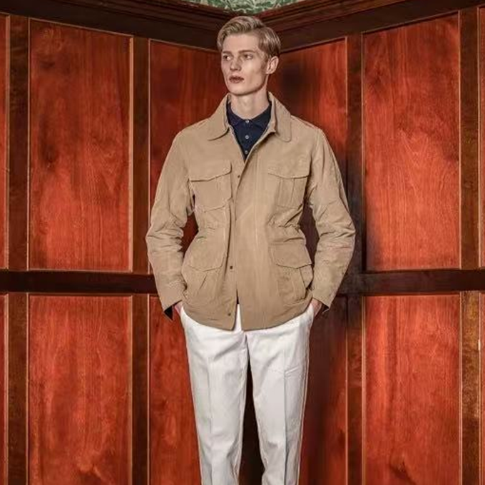 ロロピアーナメンズベーシックジャケットc8712