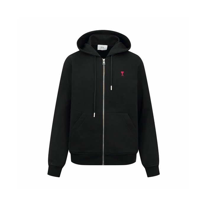 アミメンズジップアップフーディ-c8748
