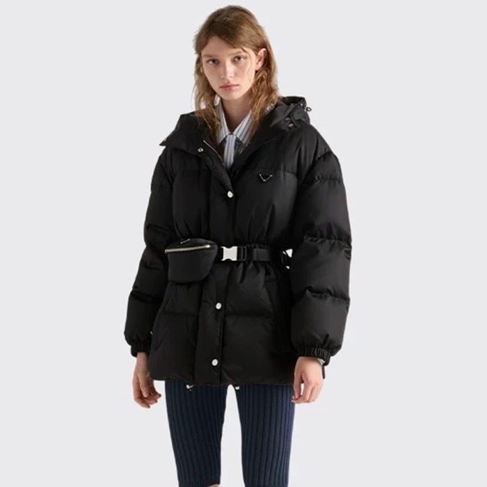 プラダレディースダウンパディングc8897