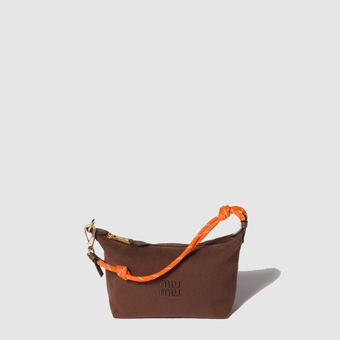 ミュウミュウレディースギャバジンパウチb11333