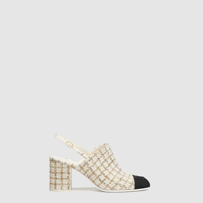 シャネルレディースハイヒールシューズスリングバッグs8572