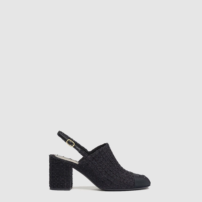 シャネルレディースハイヒールシューズスリングバッグs8574