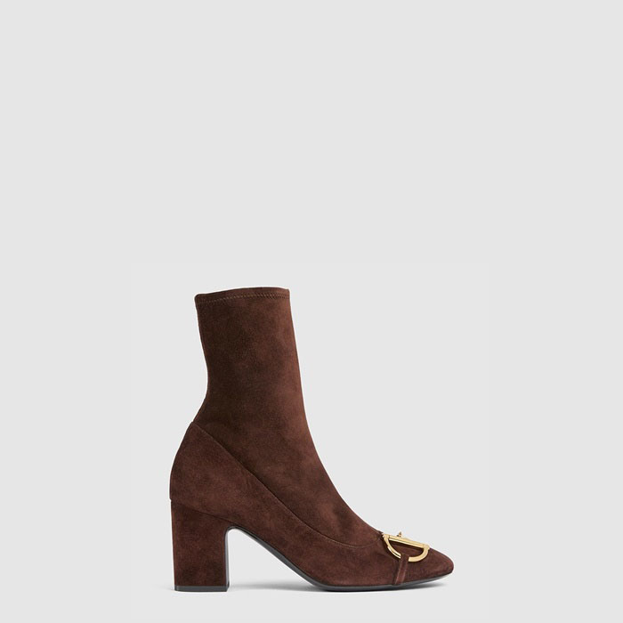 グッチレディースハーフホースビットアンケルブーツs8593