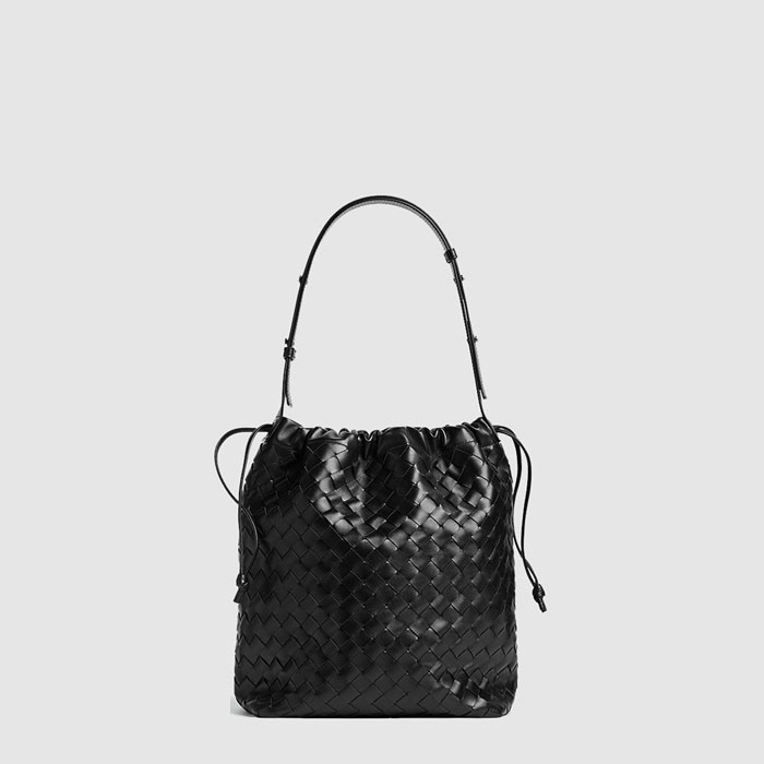 ボッテガヴェネタメンズイントレチャートビブリオテカバケットバッグb11517