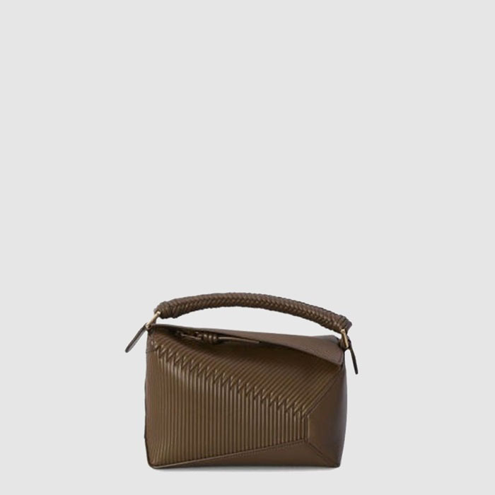 ロエベレディースミニパズルエッジバッグb11562