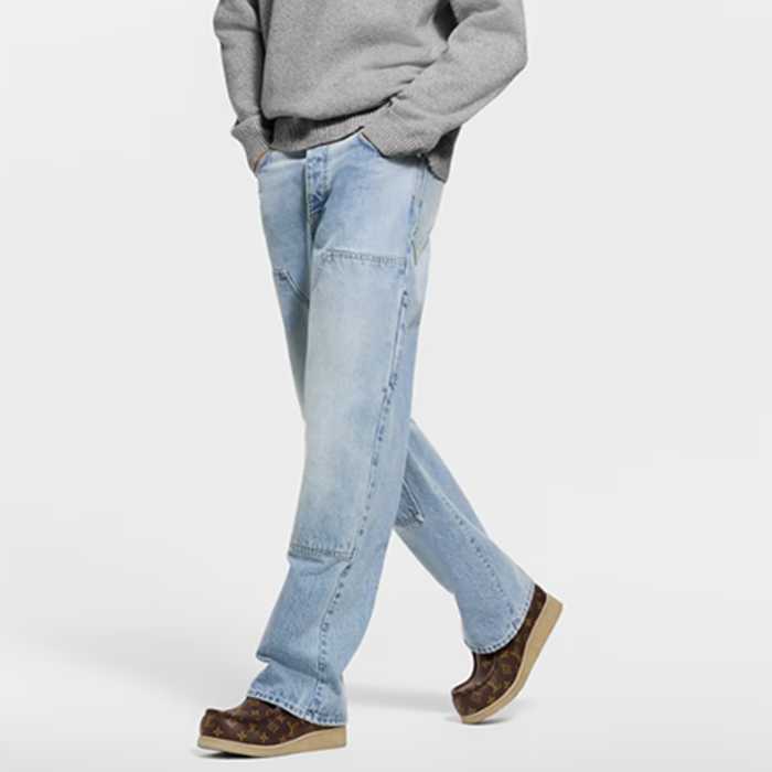 ルイヴィトンメンズカーペンターパンツc8983