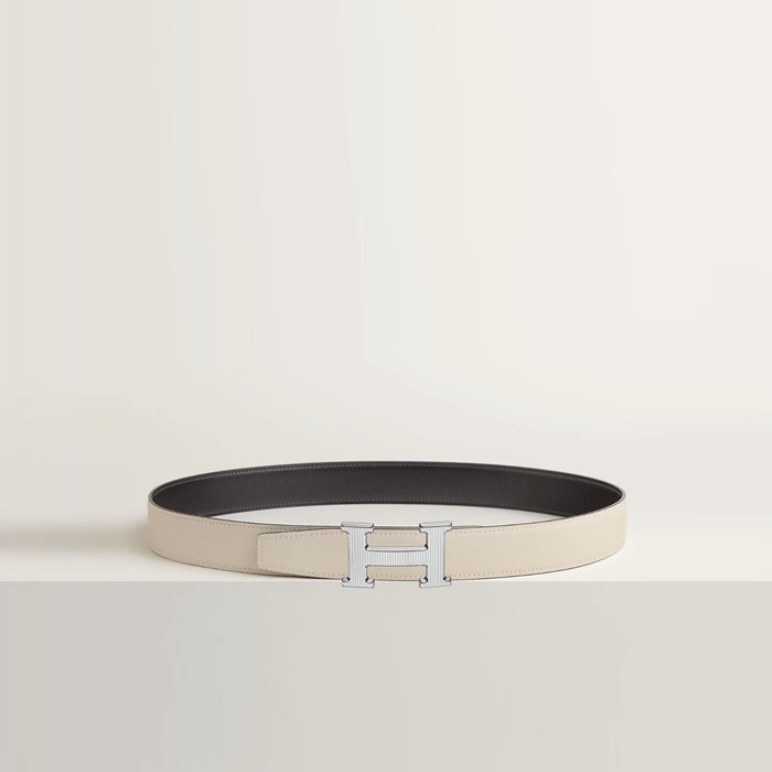 エルメスメンズバックルリバーシブルベルトl402