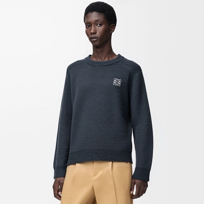 ロエベメンズクルーネックセーターc9674