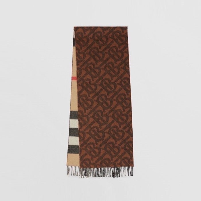 バーバリーユニセックスヴィンテージマフラーc5977